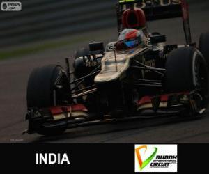 Puzzle Ρομαίν Grosjean - Lotus - 2013 Ινδικό Grand Prix, 3η ταξινομούνται